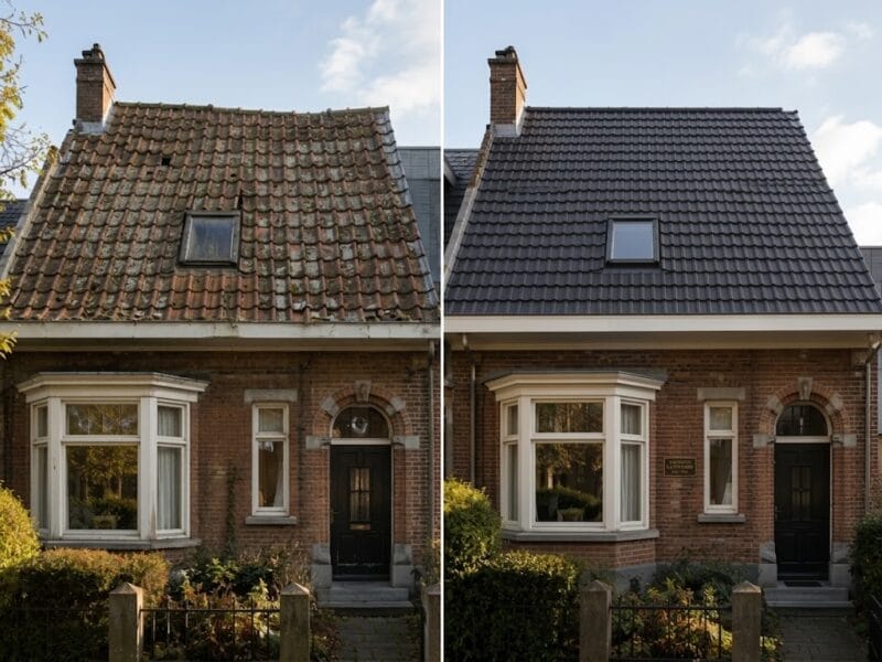 Rénovation complète de toiture à Uccle