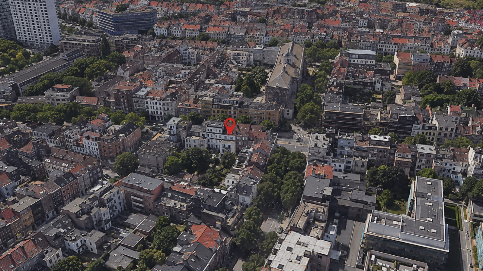 Zone d’intervention de ConstruisToit à Bruxelles et communes environnantes